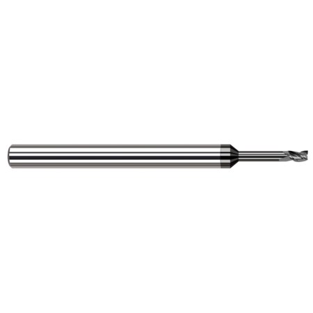 Harvey Tool Miniature End Mill - 3 Flute - Square, 0.0620" (1/16) 937062-C4